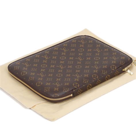 louis vuitton laptop sleeve 13|fashionphile monogram laptop sleeve.